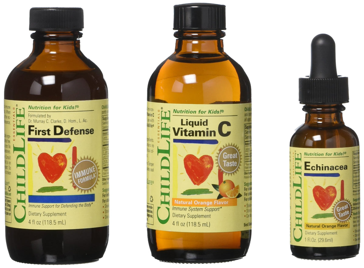 ChildLife Essentials Immune Support 3-Pack Liquid Vitamin C