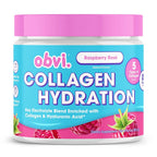 Obvi Hydration Powder with 5 Collagen Types & Hyaluronic Acid - 30 Servings