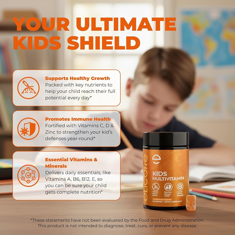 ELICORE Kids - Multivitamin, Omega3, Sleep - Parent