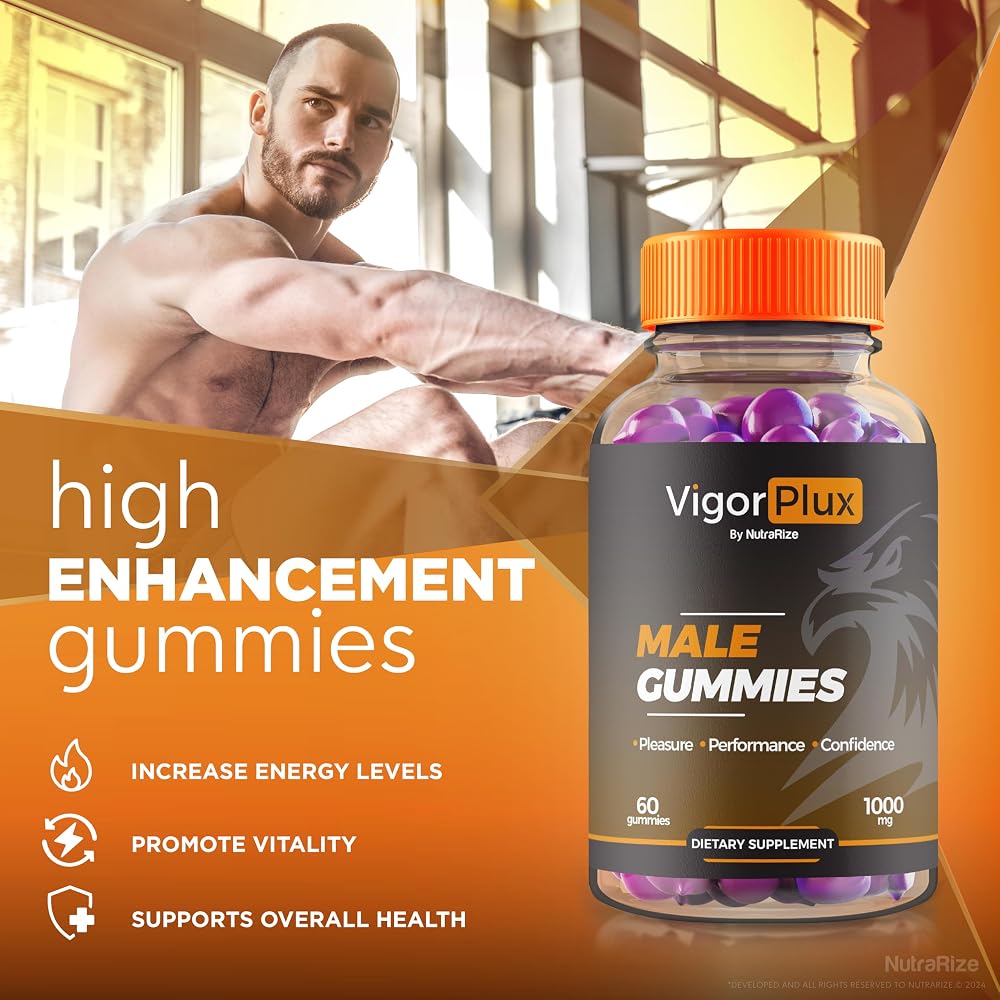 NutraRize Vigor Plux Male Gummies - 60 Gummies - image 4