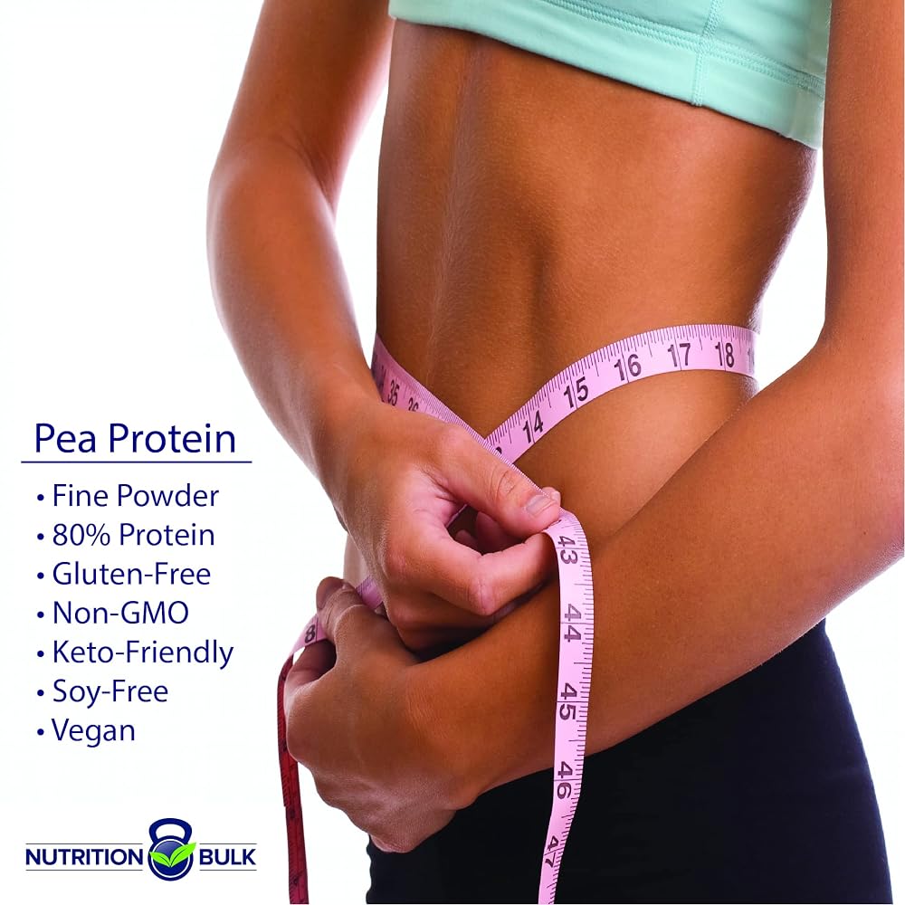 Nutrition Bulk Pea Protein Powder Isolate Unflavored - 1 lb - image 3