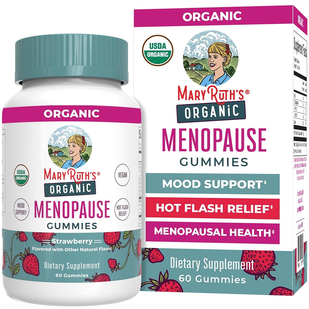 MaryRuth's Organic Menopause Support Gummies - 60 Count