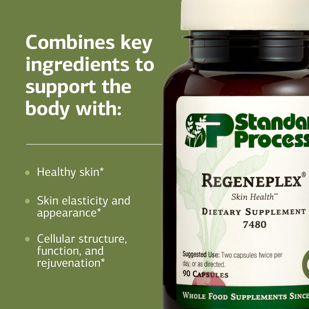 Standard Process Regeneplex Skin Health Supplement - 90 Capsules - image 4