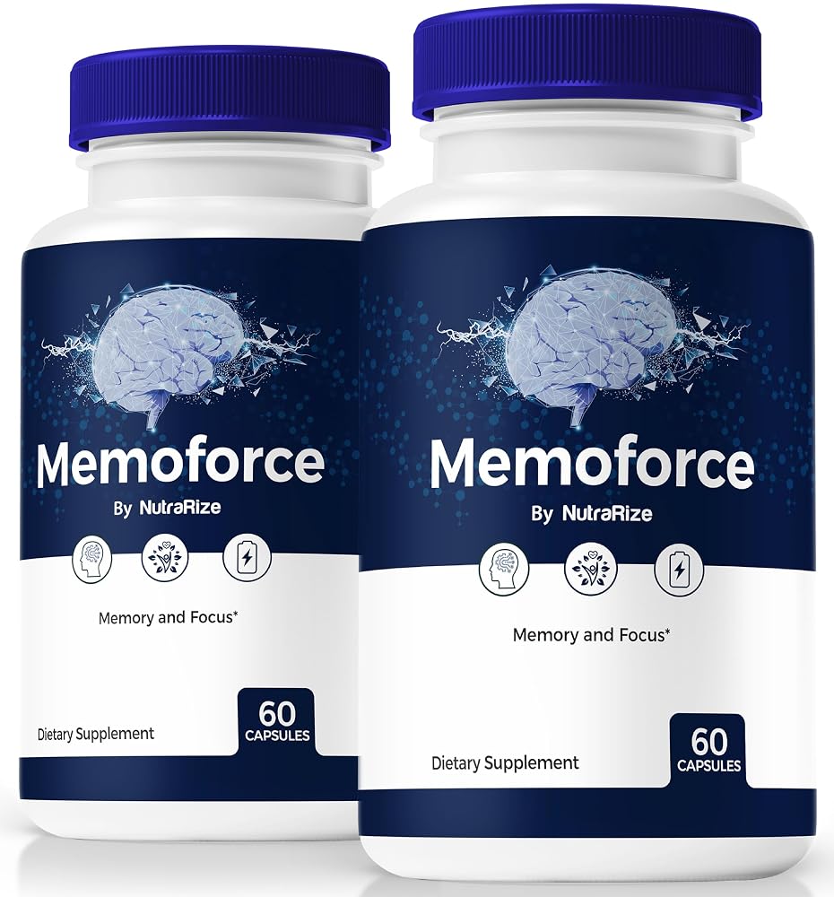 NutraRize Memo Force Memory & Focus Capsules - 120 Capsules
