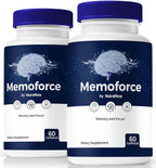 NutraRize Memo Force Memory & Focus Capsules - 120 Capsules