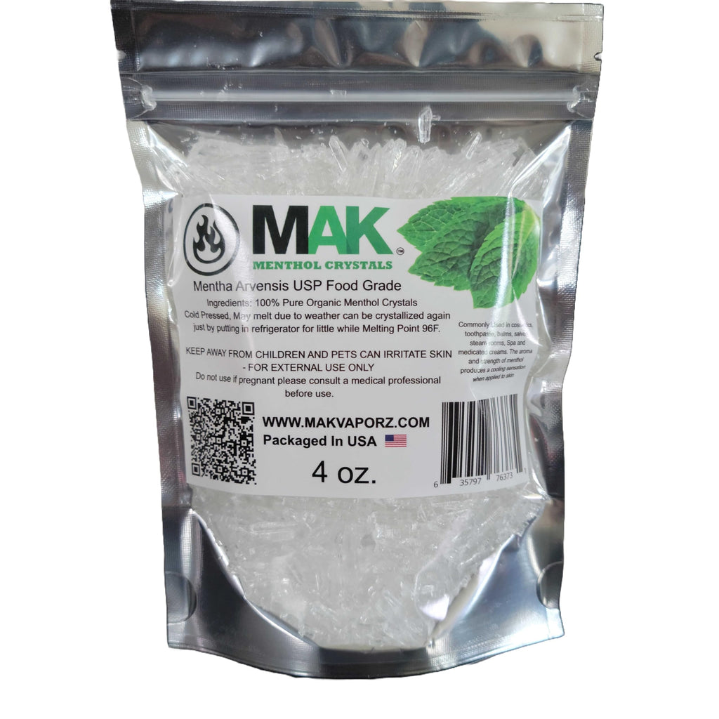 MAK Menthol Crystal Pure Organic Mentha Arvensis - 4 oz - image 3