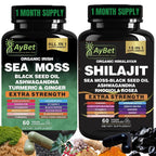 AyBet Sea Moss Shilajit Combo Bundle