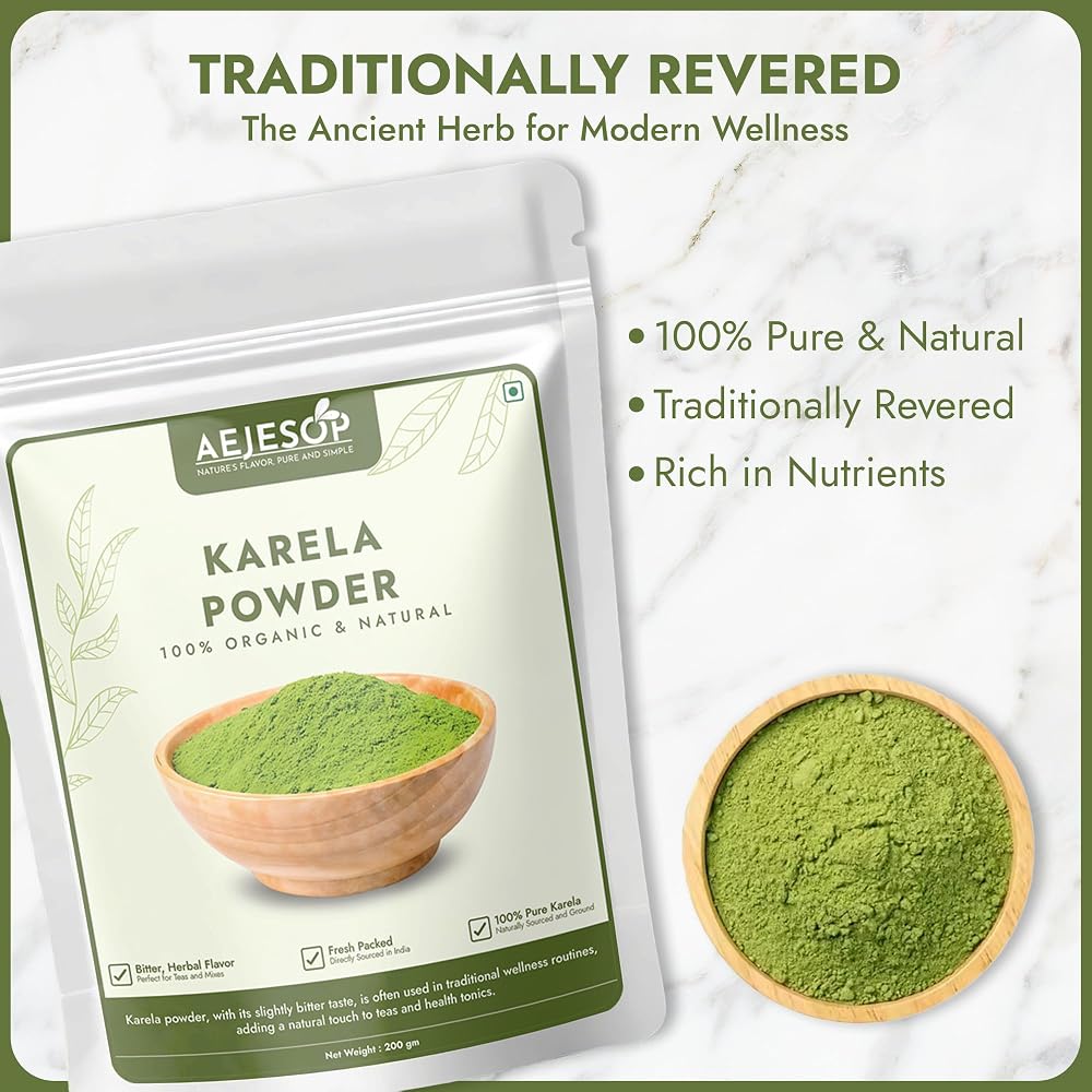 AEJESOP Karela Powder Bitter Melon - 7 oz - image 4