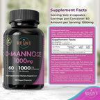 NGU Next Gen U D-Mannose 1000 mg - 120 Vegan Caplets - image 6