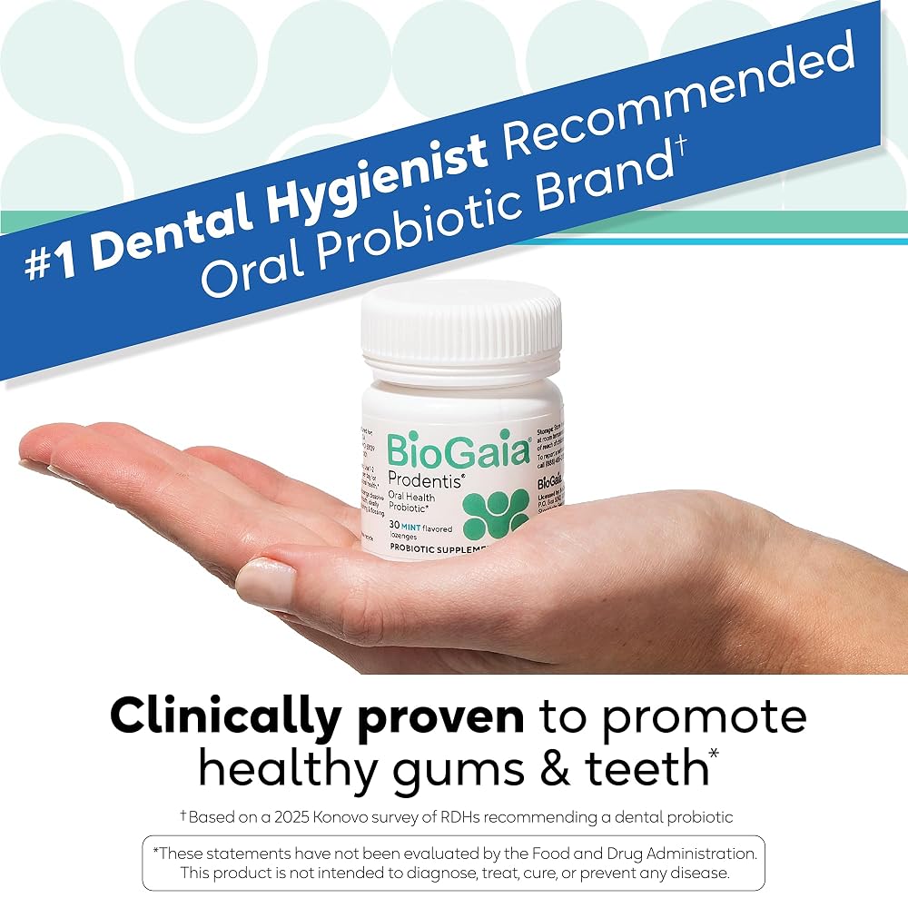 BioGaia Prodentis Oral Probiotics for Teeth & Gums - 90 Lozenges - image 2
