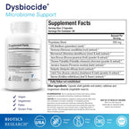 BIOTICS RESEARCH Dysbiocide Gut Health - 120 Capsules - image 2