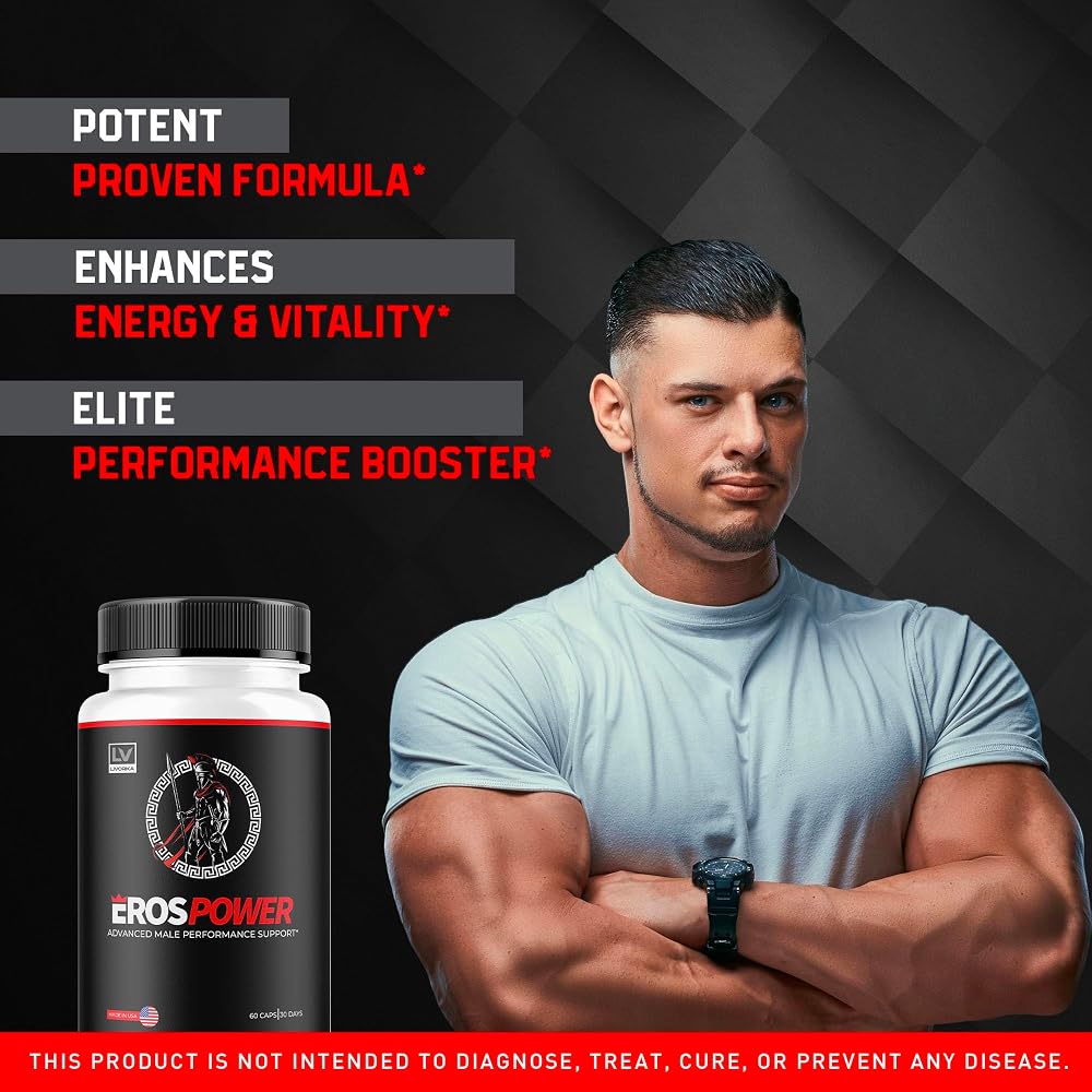 LIVORKA Eros Power Supplement for Men - 300 Capsules - image 3