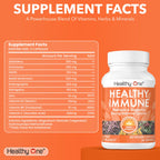 Healthy One Healthy Immune 10-in-1 Antioxidant Formula - 60 Capsules - image 5