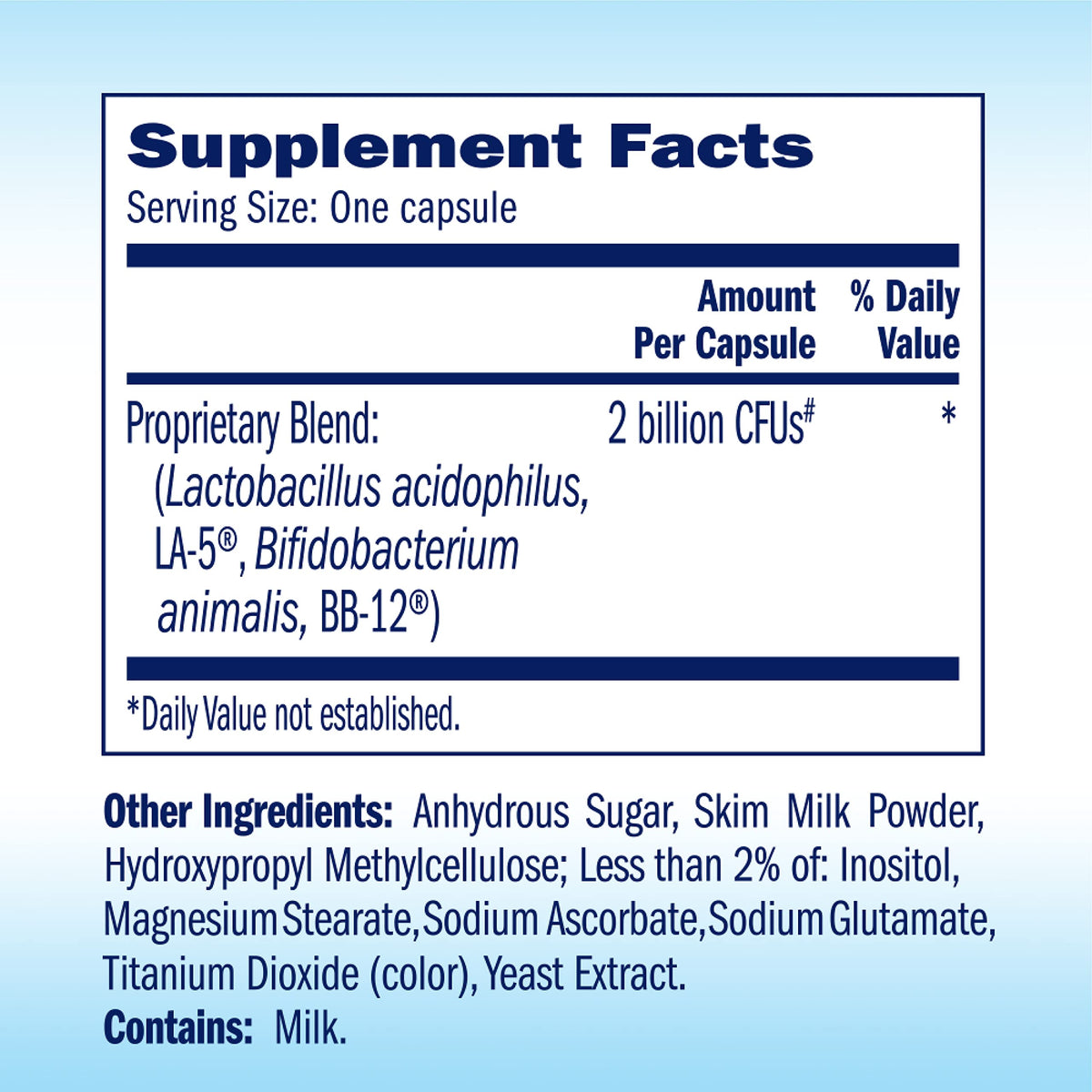 TruBiotics Daily Probiotic Digestive + Immune Support - 30 Capsules - image 2