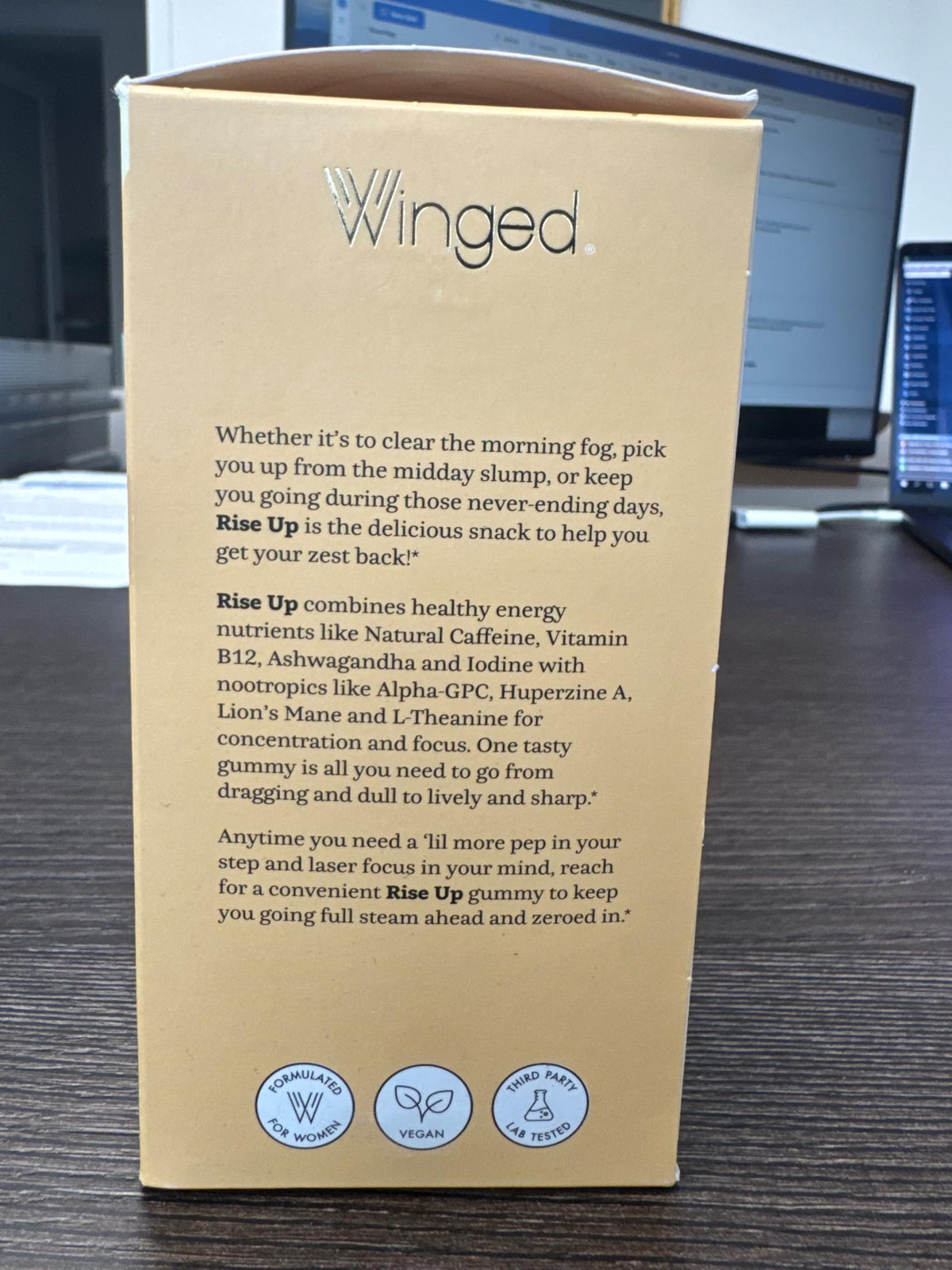 Winged Wellness Rise Up Parent