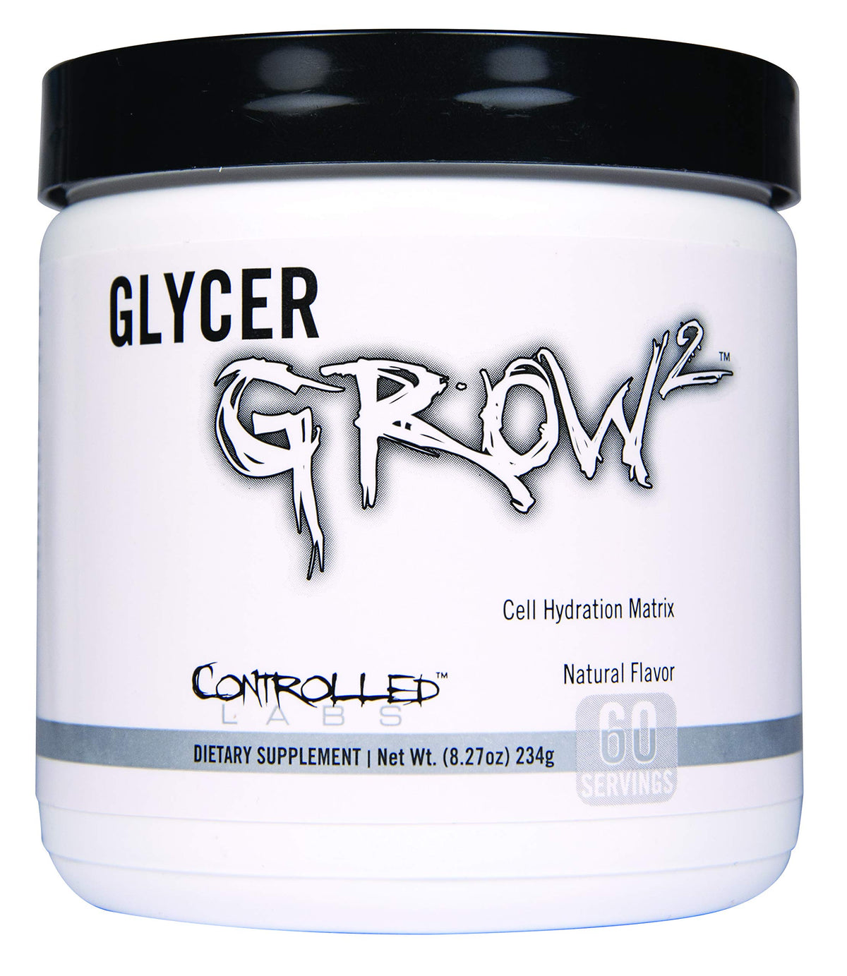 CONTROLLED LABS GlycerGrow 2 Glycerol Powder - 60 Servings