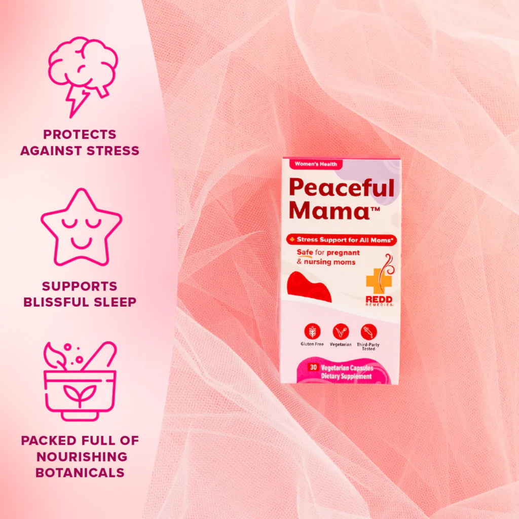 Redd Remedies Peaceful Mama Women's Wellness Support - 30 Capsules - image 4