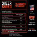 Sheer Strength Labs Fat Burner Thermogenic - 90 Capsules - image 9