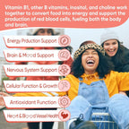 LILICARE Vitamin B1 Gummies, 3 Forms: Benfotiamine
