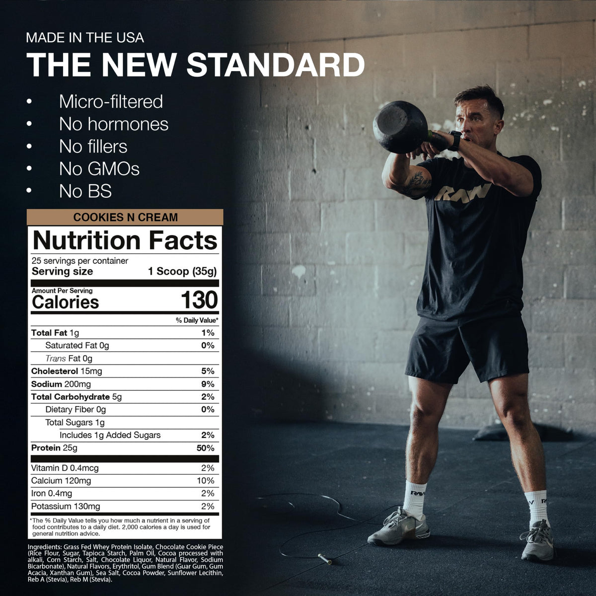 RAW Whey Protein Isolate Powder