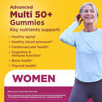 Nature Made Advanced Multivitamin Gummies 50+ for Women - 84 Gummies - image 3