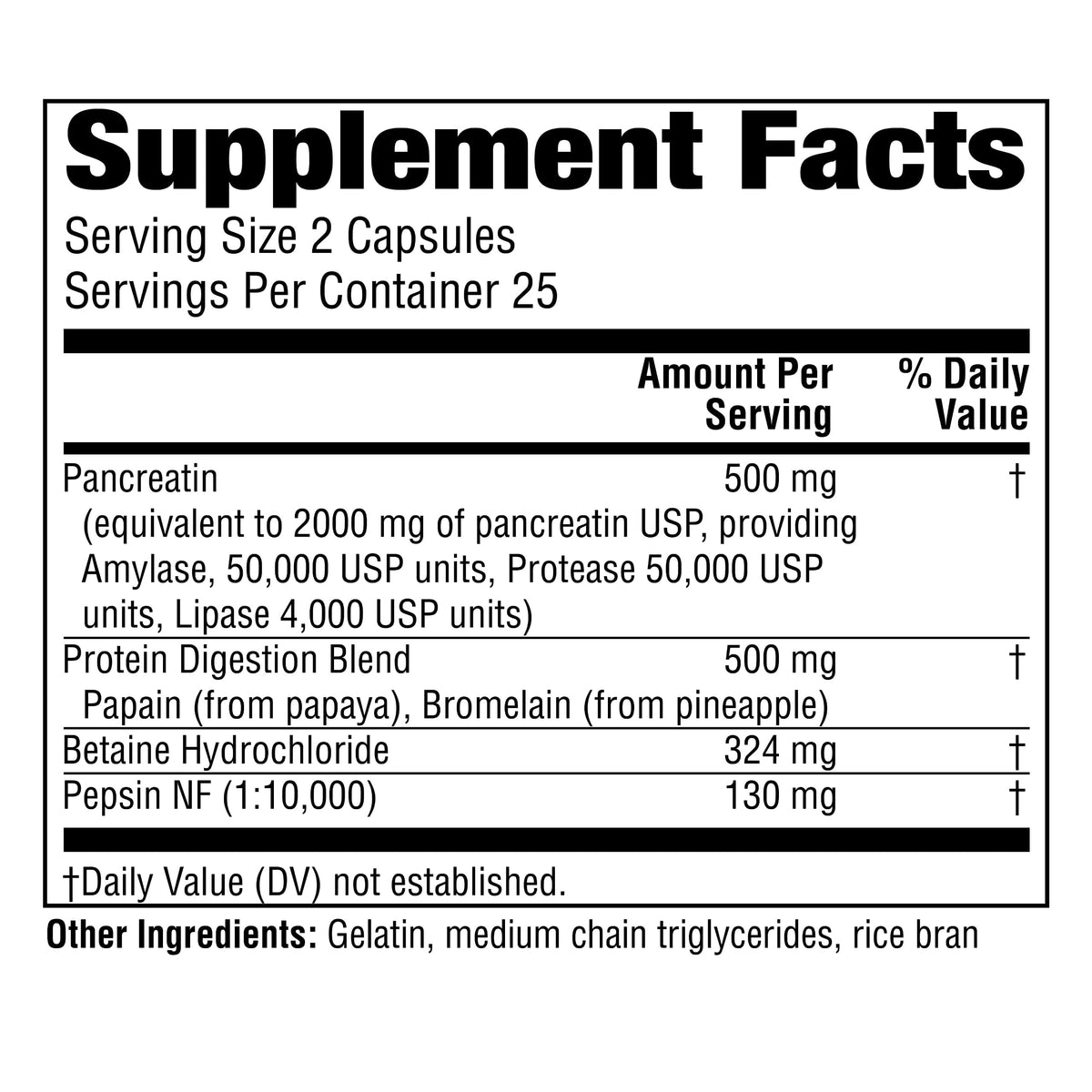 Twinlab Super Enzyme Caps Digestive Support - 200 Capsules - image 2