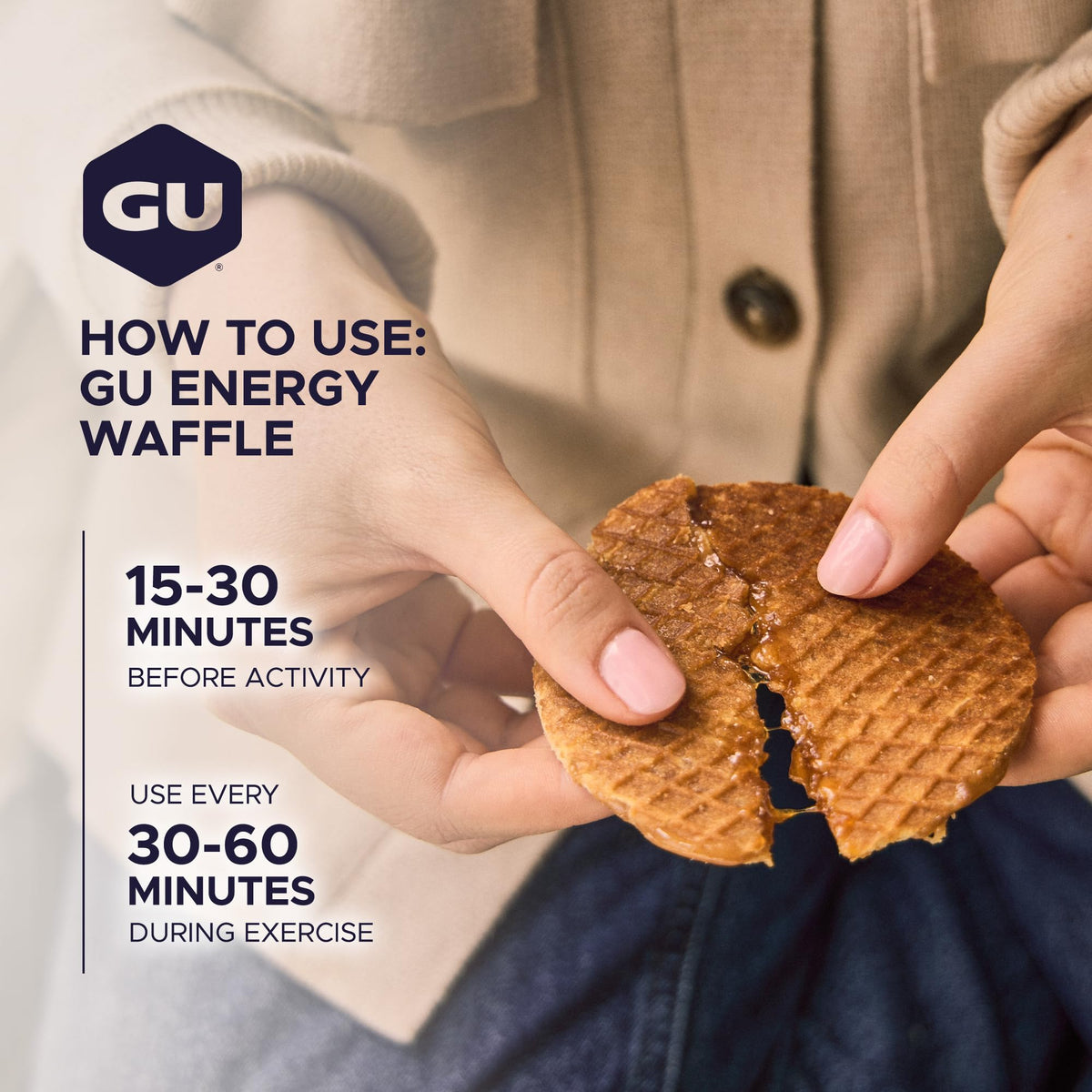 GU Energy Stroopwafel Sports Nutrition Waffle
