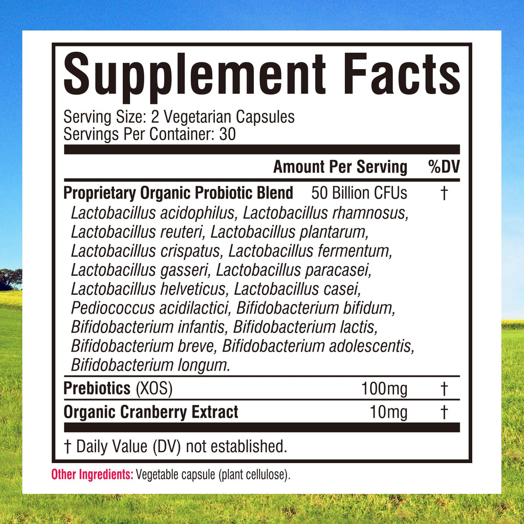 Innate Vitality Probiotics for Women 50 Billion CFUs - 60 Vegetarian Capsules - image 6