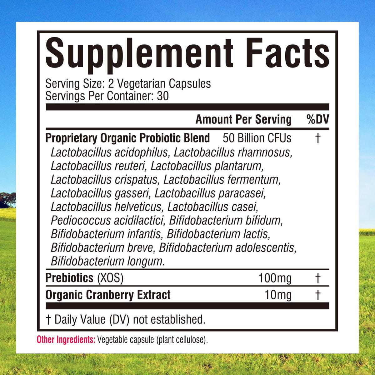Innate Vitality Probiotics for Women 50 Billion CFUs - 60 Vegetarian Capsules - image 6
