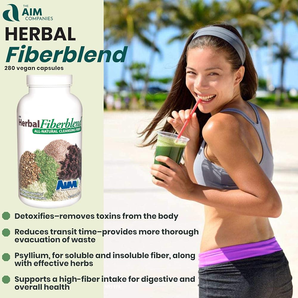 SEPPULA AIM Herbal Fiberblend Capsules - 840 Count (3 Bottles) - image 3