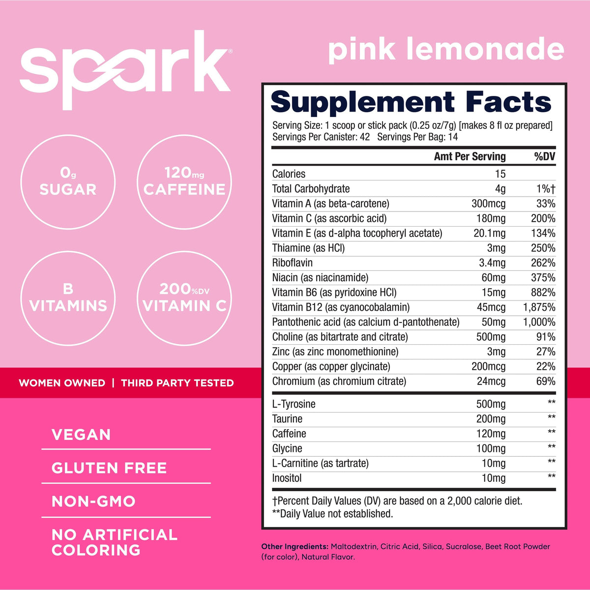 AdvoCare Spark - Energy Drink Mix - Vitamin & Amino Acid Supplement