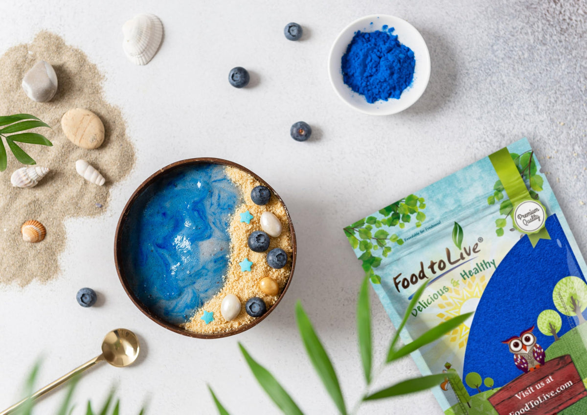 Food to Live Blue Spirulina Powder