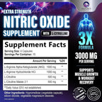 Nature's Peak Extra Strength Nitric Oxide Booster - 3X Strength
