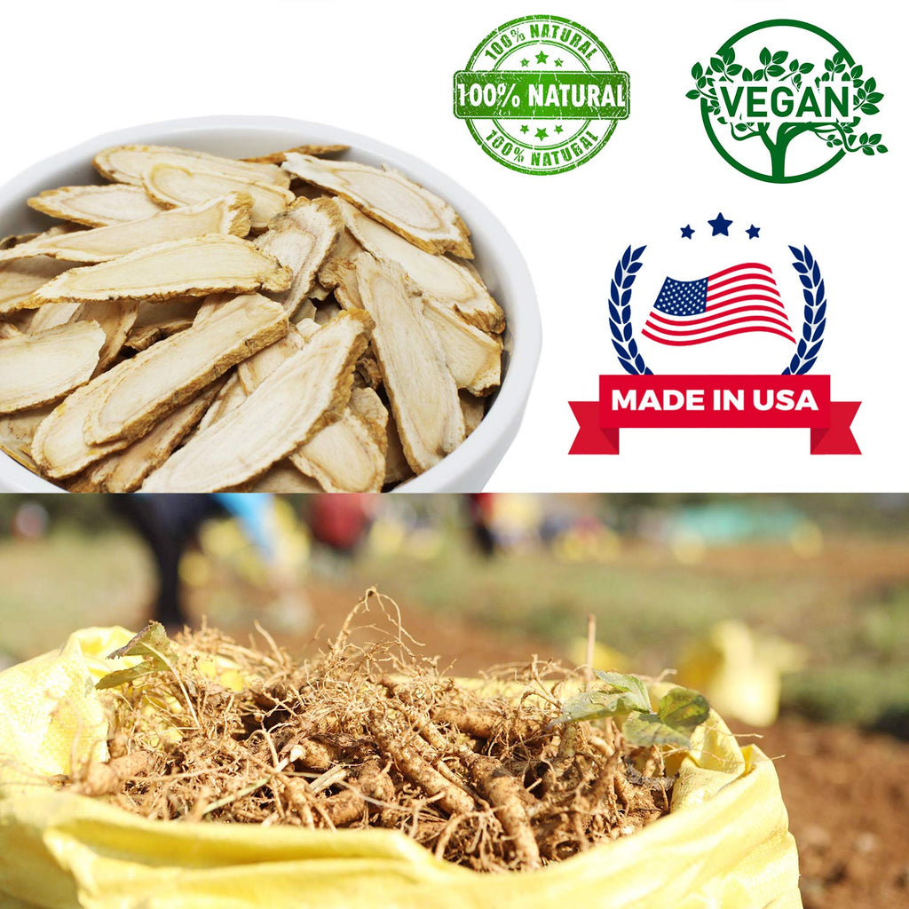DABC OAK LAND American Ginseng Slices from Wisconsin