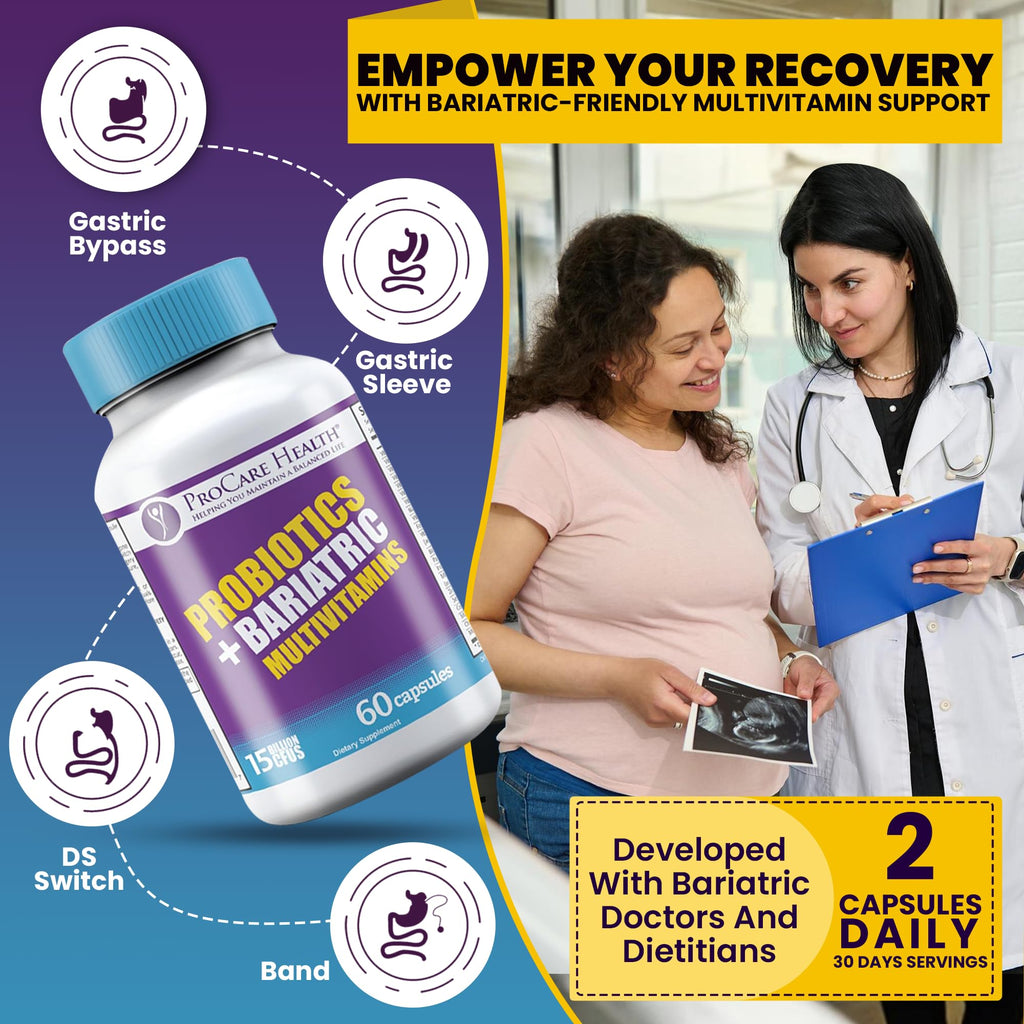 ProCare Health Core-45 + Probiotics Bariatric Multivitamin - 60 Capsules - image 3