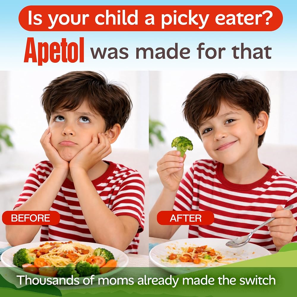 Apetol Liquid Appetite Booster for Picky Eaters - 2-Pack 6 oz - image 2