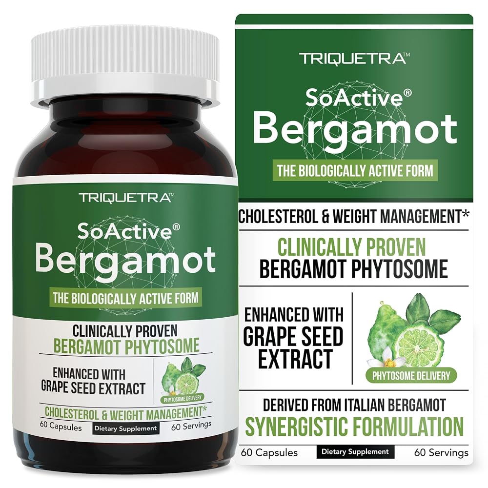 Triquetra Health SoActive Bergamot Citrus Phytosome - 60 Capsules