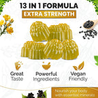 Nutravia Sea Moss, Black Seed Oil & Ashwagandha Gummies - 60 Gummies - image 8