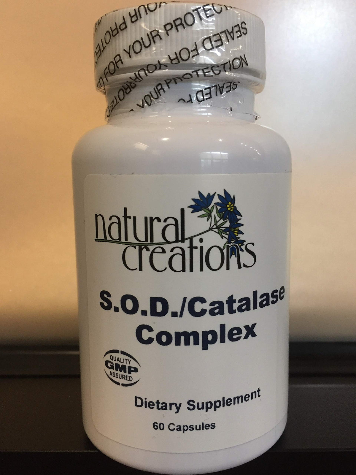 Natural Creations S.O.D./Catalase Complex - 60 Capsules