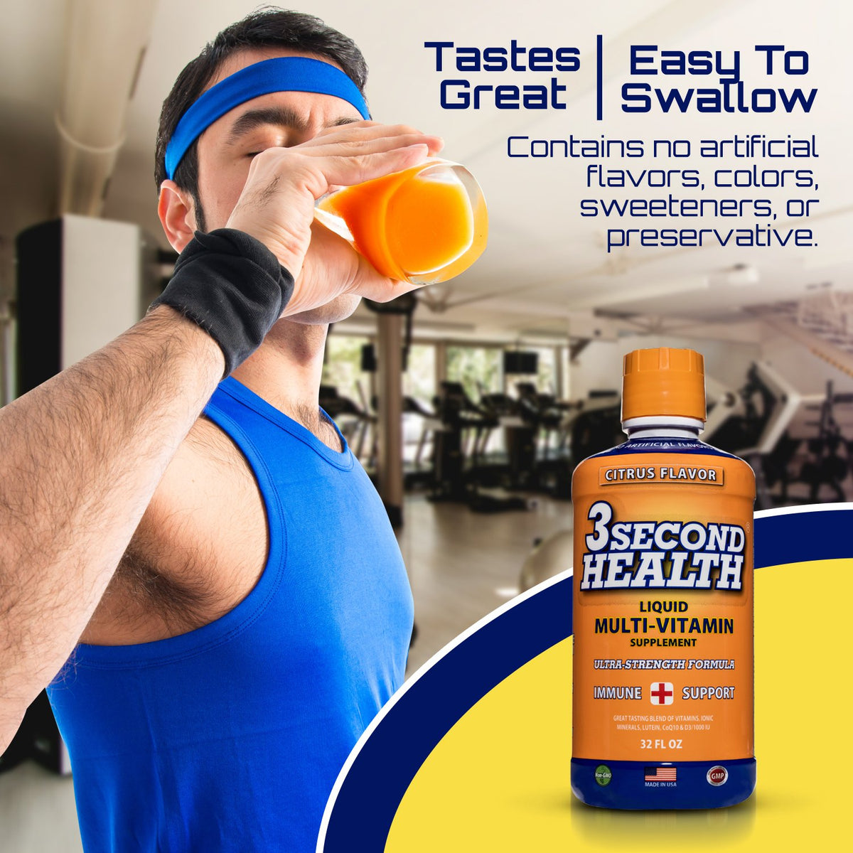 3 Second Health Liquid Multivitamin Vegan - 32 Fl Oz - image 6