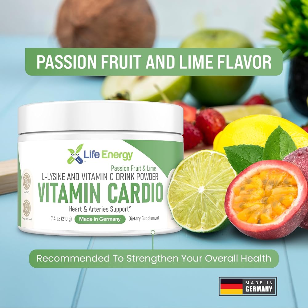 Life Energy Vitamin C & L-Lysine Drink Mix Powder - 210g - image 5