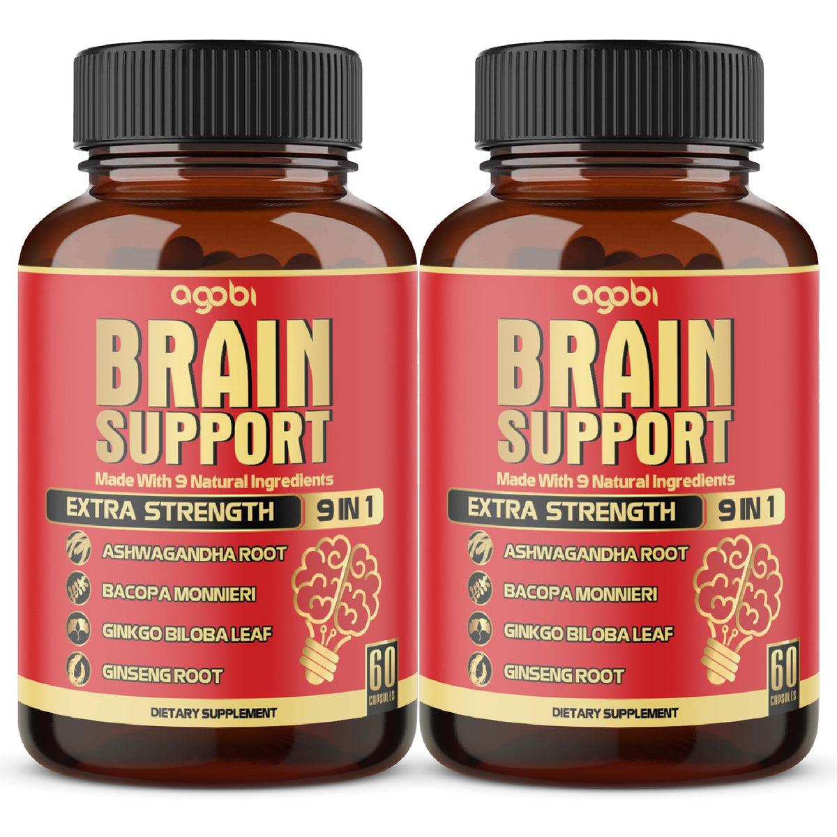 agobi 9-in-1 Brain Support Supplement