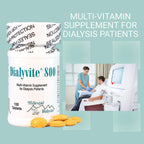 Dialyvite 800 Renal Multivitamin for Dialysis Patients - 100 Tablets - image 2