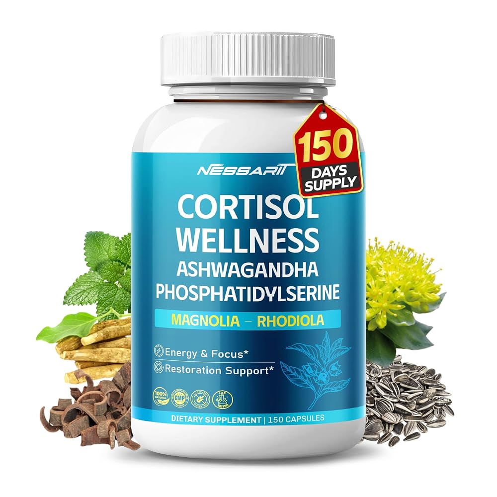 Nessarit Complete 14-in-1 Cortisol Wellness Ashwagandha - 150 Capsules