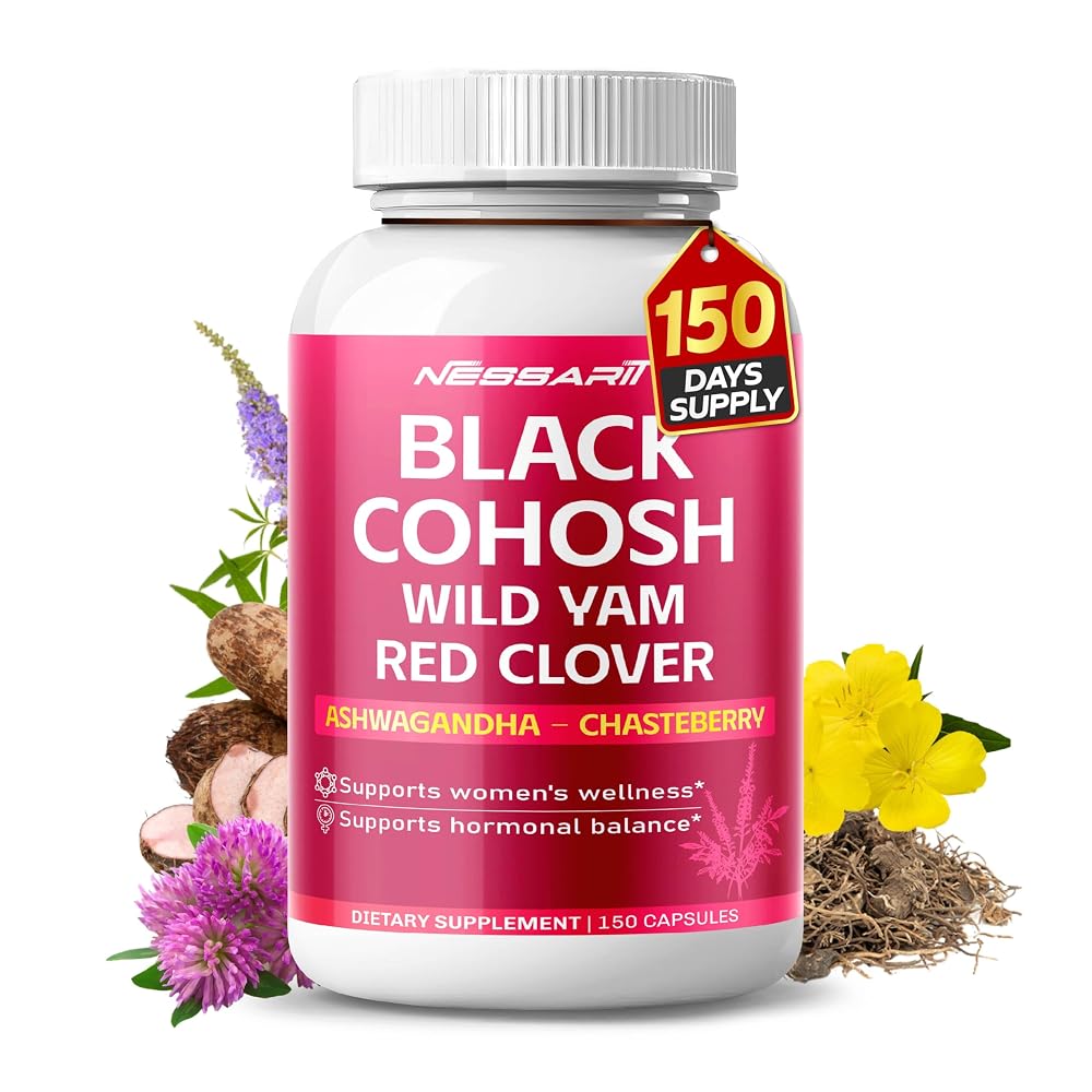 Nessarit Black Cohosh Complete 7-in-1 Formula - 150 Capsules