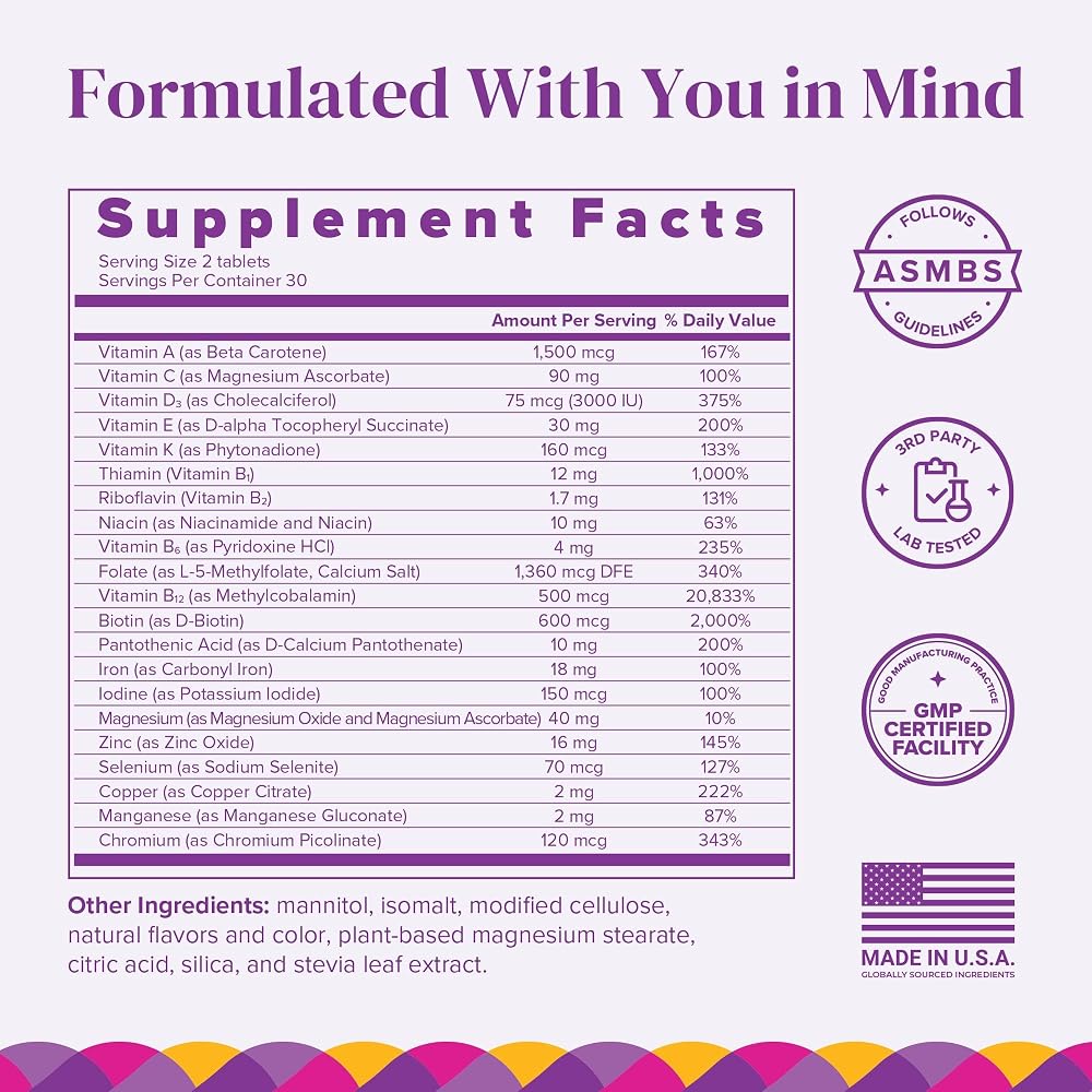 BariMelts Bariatric Multivitamin with Iron