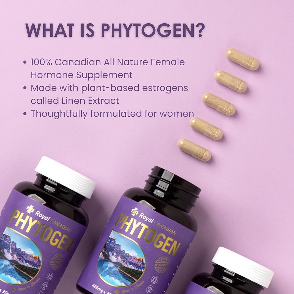 Royal Canadian Phytogen Female Hormonal Balance Support - 60 Capsules - image 2