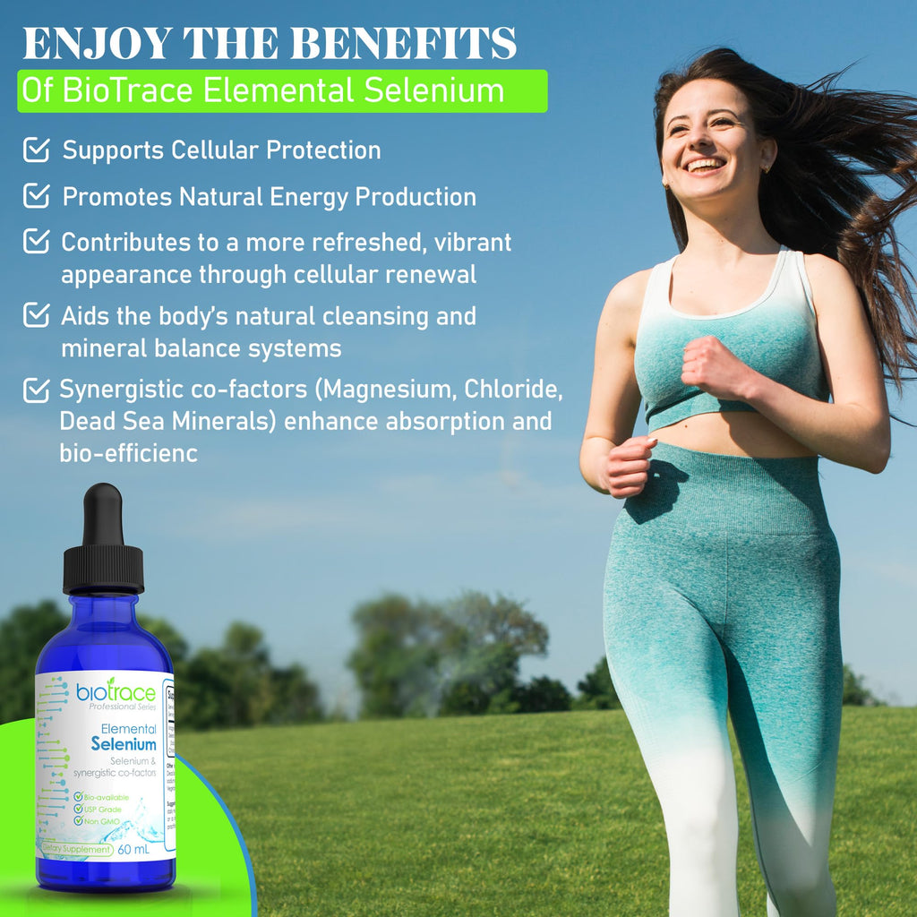 Biotrace Elemental Selenium 100mcg Liquid Drops - 60ml - image 6