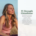 Global Healing Center Liquid Glutathione Antioxidant Support - 3.4 Fl Oz - image 2