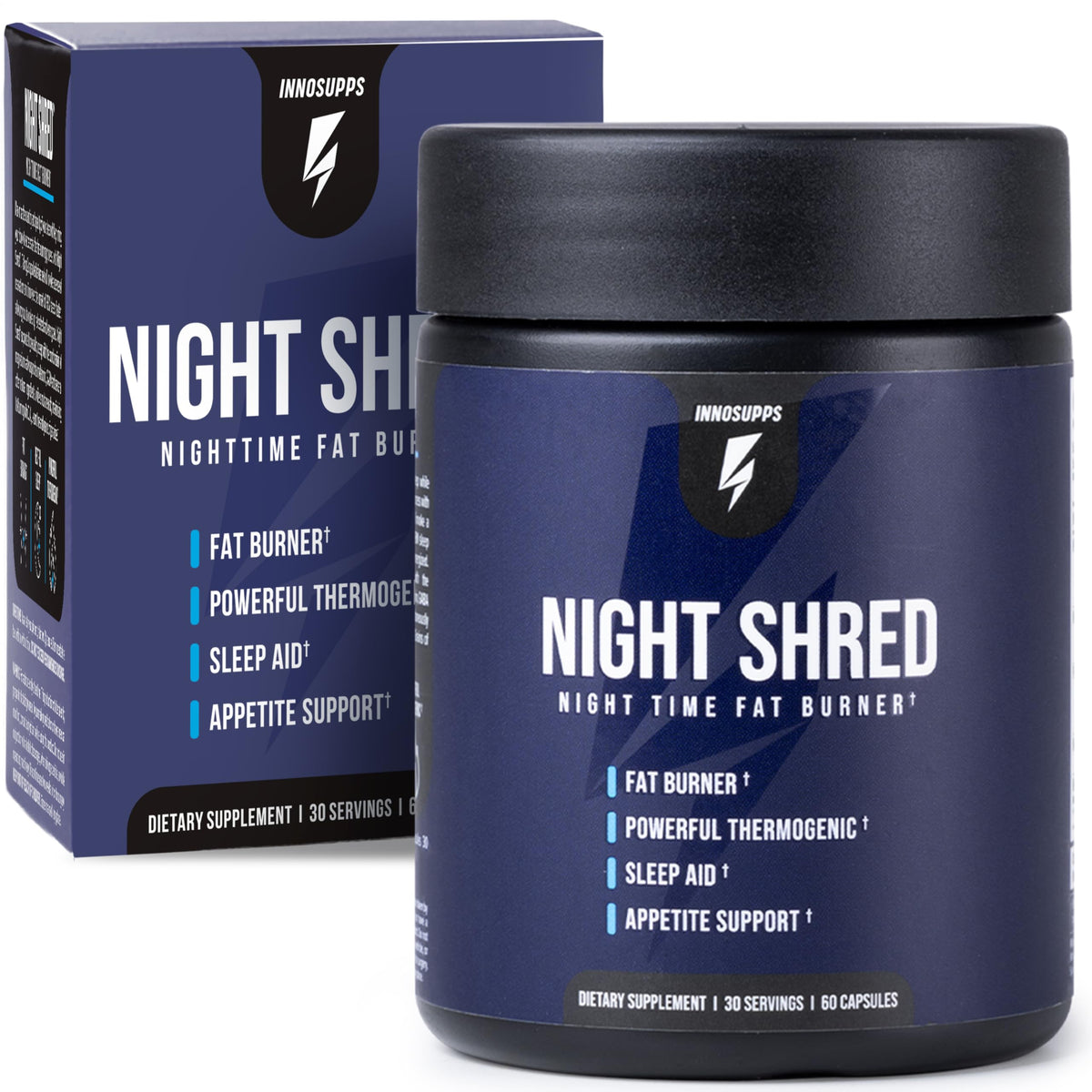 InnoSupps Night Shred Night Time Fat Burner